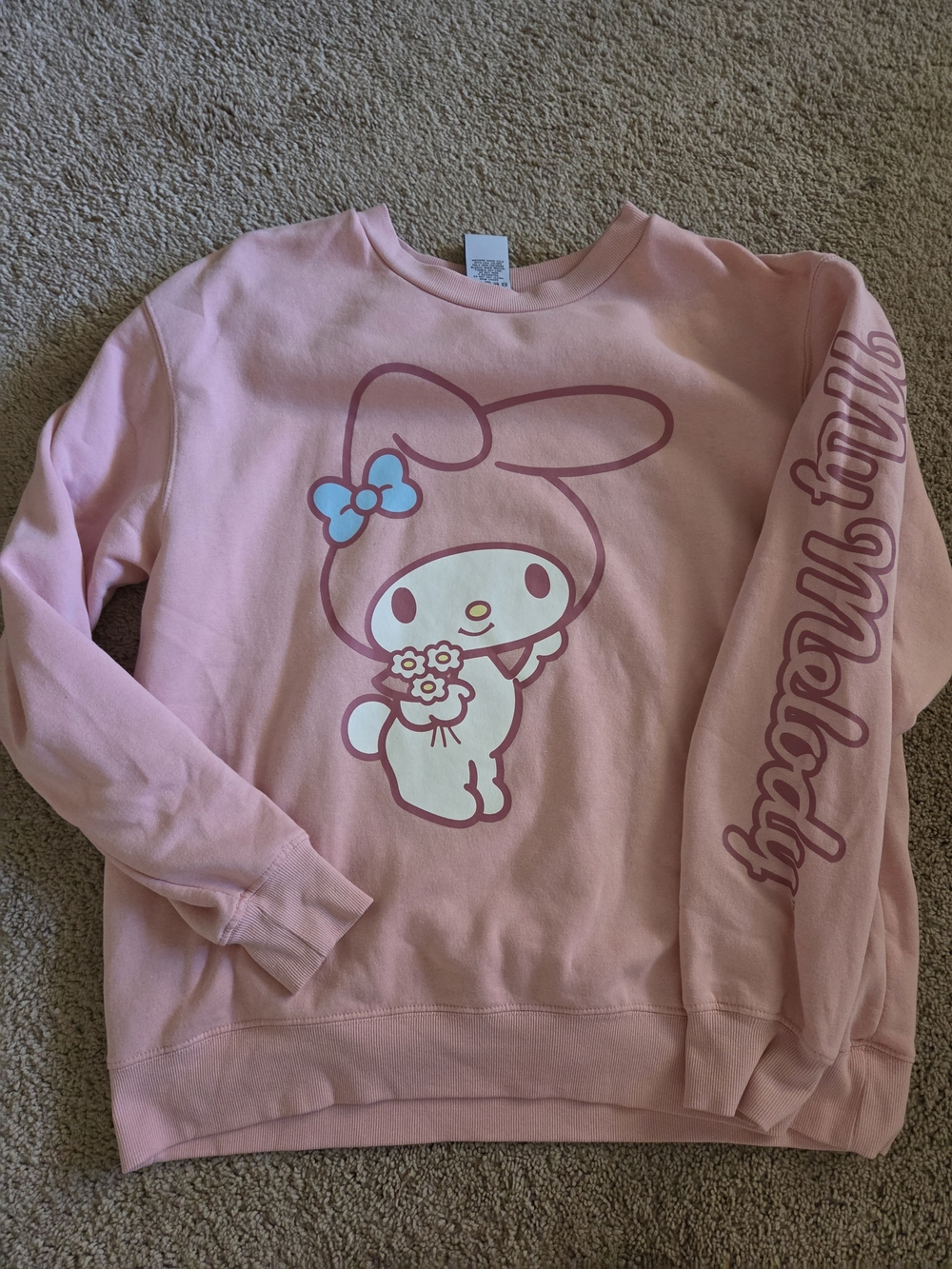 Sanrio My Melody Pink Crewneck Sweatshirt